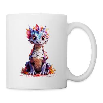 Drache Dragon V1 24 08 - Tasse - Weiß - Rechts