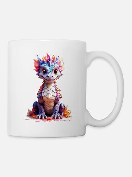 Dragon Dragon V1 24 08 - Mug - white