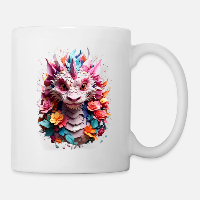 Dragon Dragon V1 24 09 - Mug - white