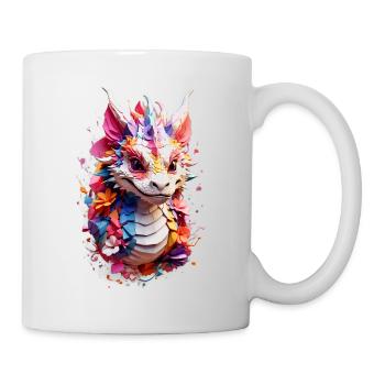 Dragon Dragon V1 24 13 - Mug blanc - blanc - Droite