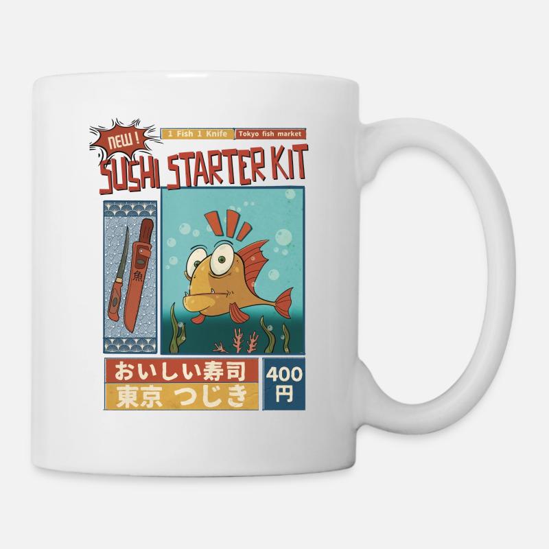 Sushi Starter Kit - Tasse - Weiß