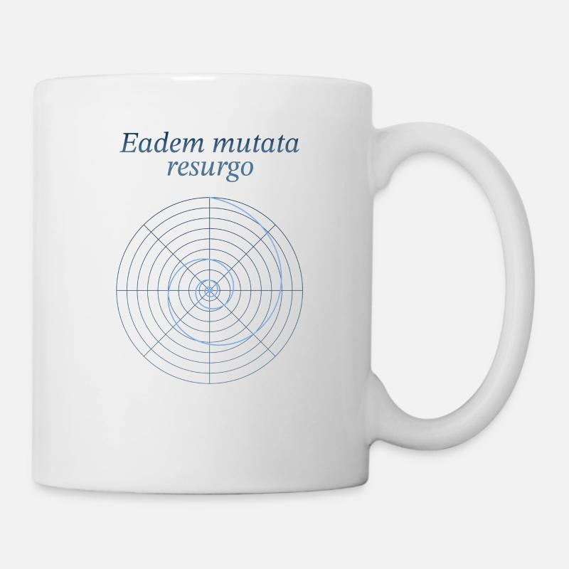 Spirale logarithmique - Mug blanc - blanc