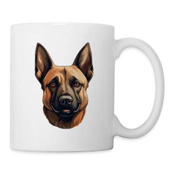 Belgian Malinois - Mug - white - Right