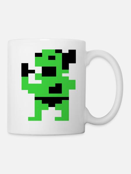 Le Gros Vert (Pix) - Mug blanc - blanc