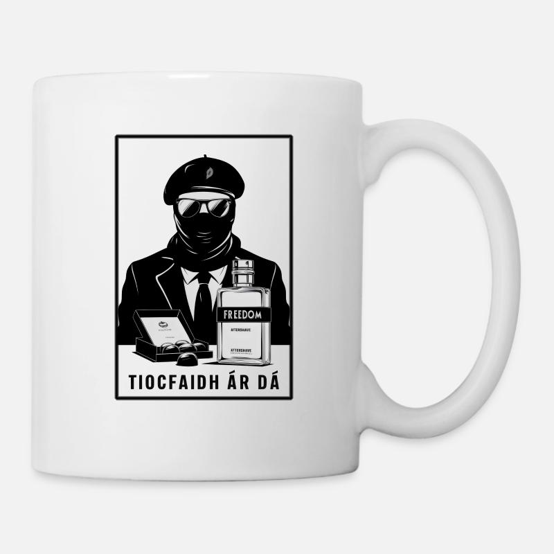 Irischer Vatertag - Tiocfaidh Ár Lá - Tasse - Weiß