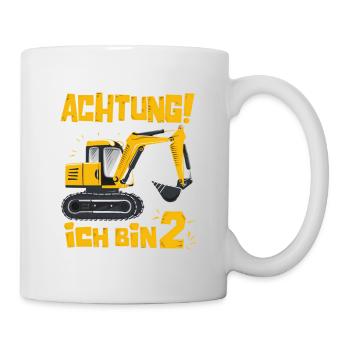 ich bin schon 2 - Tasse - Weiß - Rechts