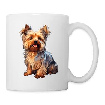 Yorkshire Terrier - Mug - white - Right