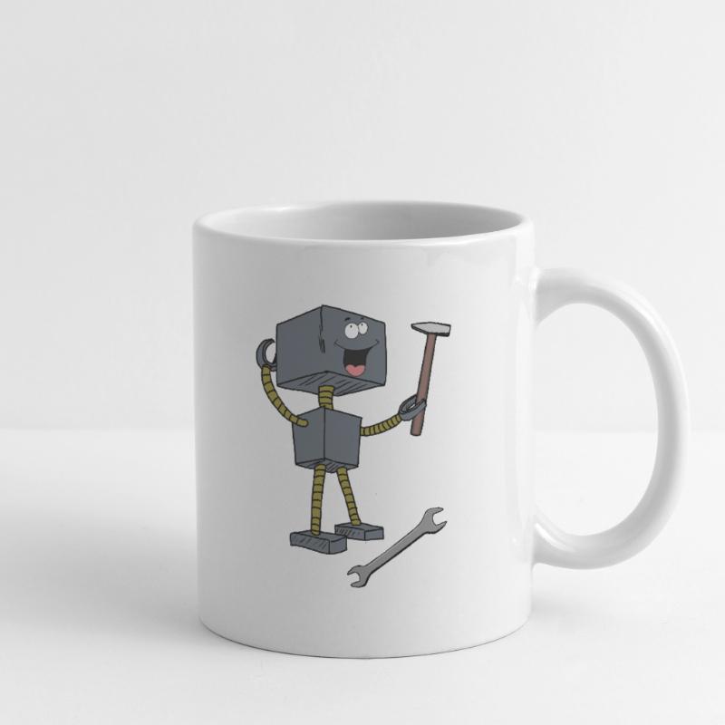 Hand Window Robot Tool Technology Technology Mug