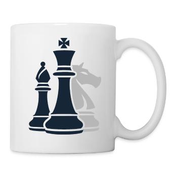 Chess pieces - Mug - white - Right