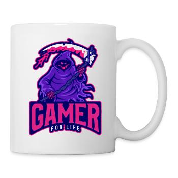 Gamer For Life - Mug - white - Right