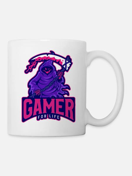Gamer For Life - Mug - white