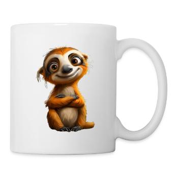 Sloth #lovely toons - Mug - white - Right