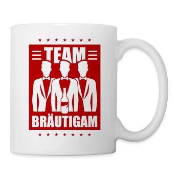 Enterrement de vie de jeune fille de marié - Mug blanc - blanc - Droite