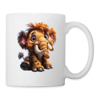 Mammoth #lovely toons - Mug - white - Right