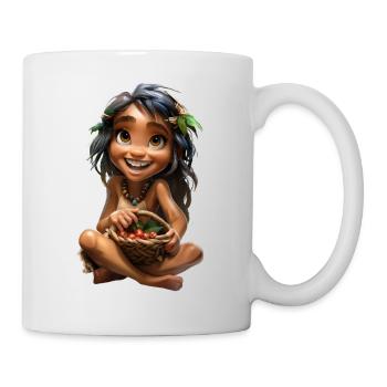 Cavewoman #lovely toons - Mug - white - Right
