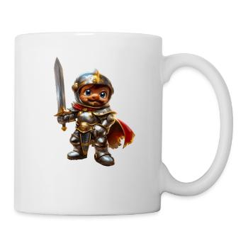 Knight Arthur #lovely toons - Mug - white - Right