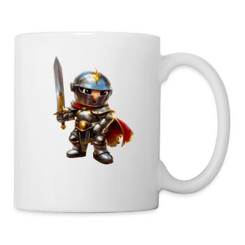 Knight #lovely toons - Mug - white - Right