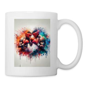 Boxing Match - Mug - white - Right