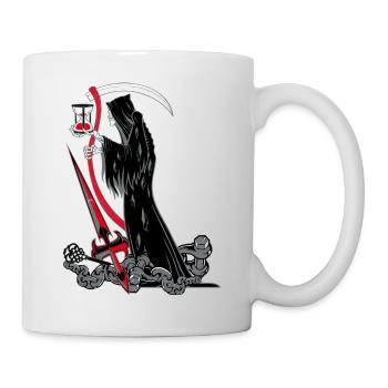 tot - Tasse - Weiß - Rechts
