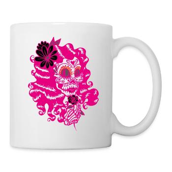Dia de los muertos - Tasse - Weiß - Rechts