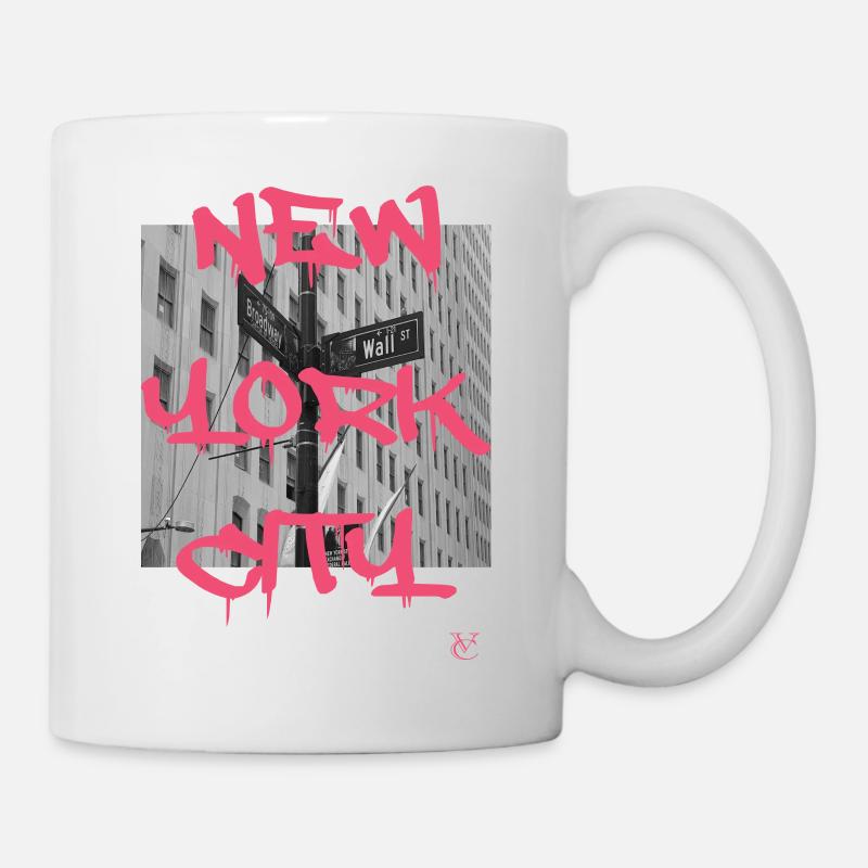 New York City Paint Design - Mug - white