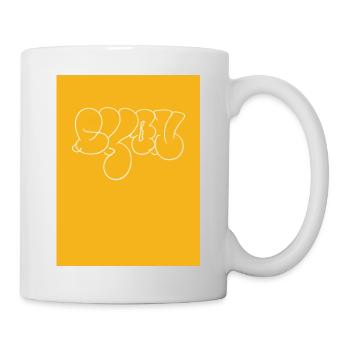 Lyon orange - Tasse - Weiß - Rechts