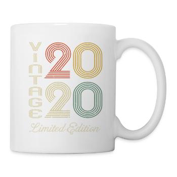 2020 Birthday Born In 2020 Vintage Retro. Editio - Mug - white - Right