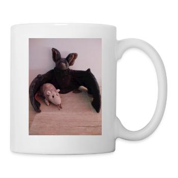 Night Wing Bat and Mouse - Mug - white - Right