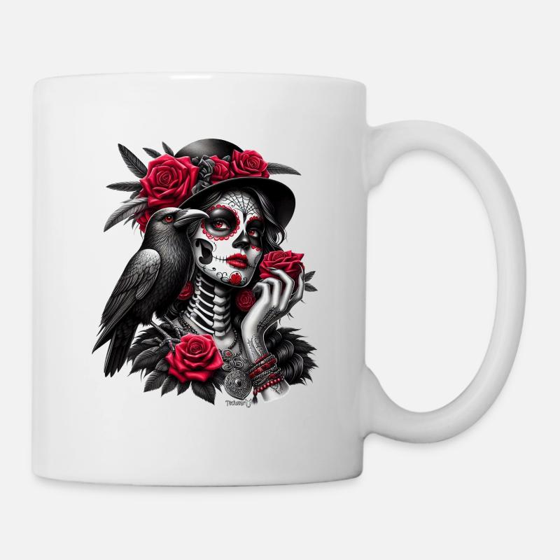 Catrina Crow - Mug - white