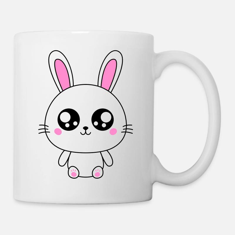 Cute Rabbit - Mug - white