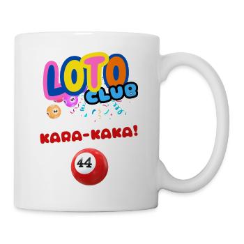 Loto - Bingo - 44 - Karakaka - Mug blanc - blanc - Droite