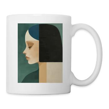 Poster Minimalist Portrait 2 - Mug - white - Right