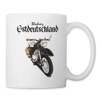 Illustration de moto Zschopau - Mug blanc - blanc - Droite