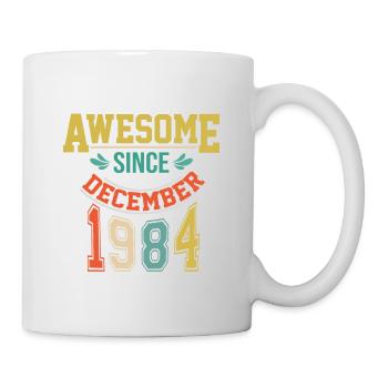 December 1984 Birthday December 1984 Gift 19 - Mug - white - Right