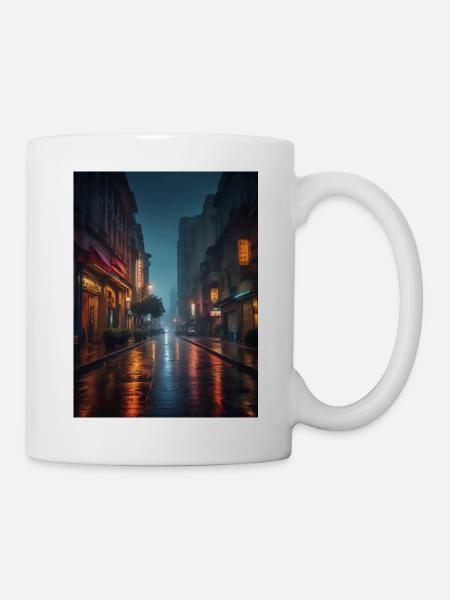 Paysage 2 - Mug blanc - blanc