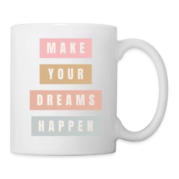 Réalisez vos rêves - Mug blanc - blanc - Droite