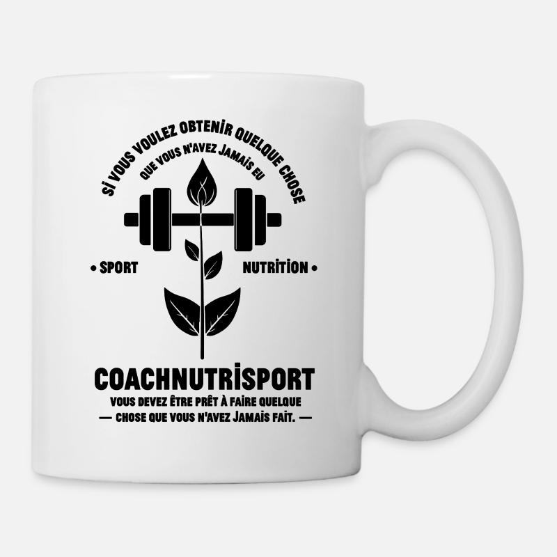 CITATION NUTRISPORT FRANÇAIS - Mug blanc - blanc