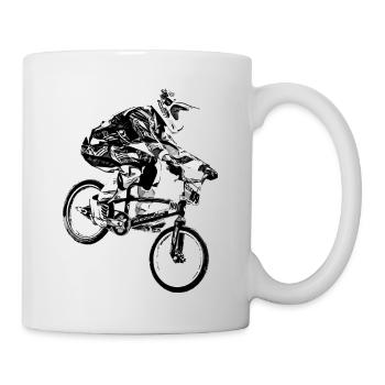 bmx - Mug blanc - blanc - Droite