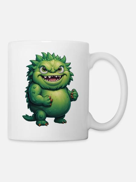 Le monstre - Mug blanc - blanc