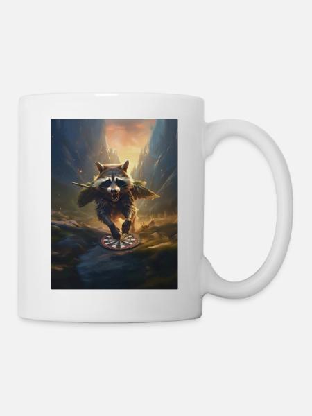 Dartrocket - Tasse - Weiß