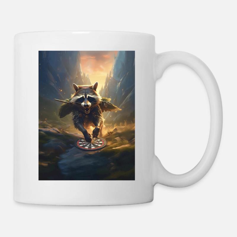 Dartrocket - Tasse - Weiß