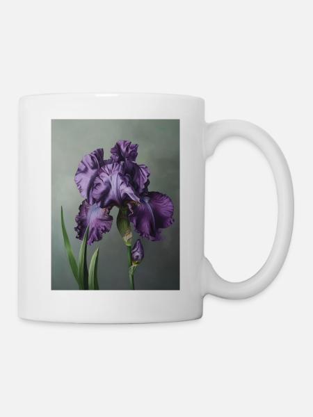 Iris FL 4 - Tasse - Weiß