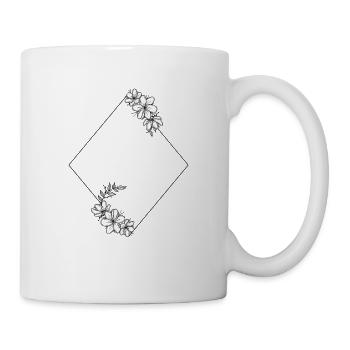 Frame: Rhombus - Mug - white - Right