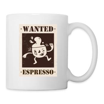 Wanted Espresso - Mug - white - Right
