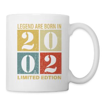 Original Calendar 2002 Vintage Birthday Rec - Mug - white - Right
