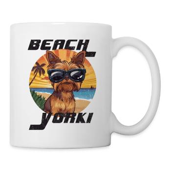 BEACH YORKSHIRE SUNGLAS - Tasse - Weiß - Rechts