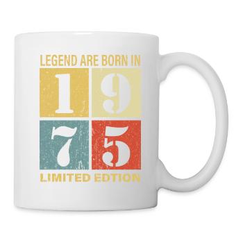 Original Calendar 1975 Vintage Birthday Rec - Mug - white - Right