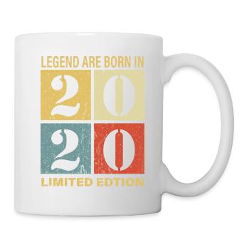 Original Kalender 2020 Vintage Geburtstag Rec - Tasse - Weiß - Rechts