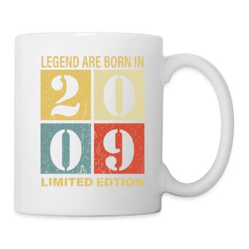 Original Calendar 2009 Vintage Birthday Rec - Mug - white - Right