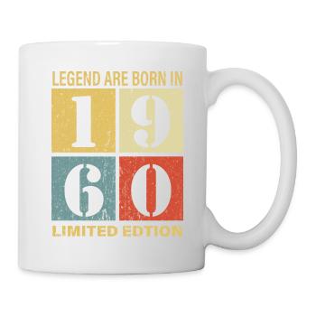 Original Calendrier 1960 Vintage anniversaire rétr - Mug blanc - blanc - Droite